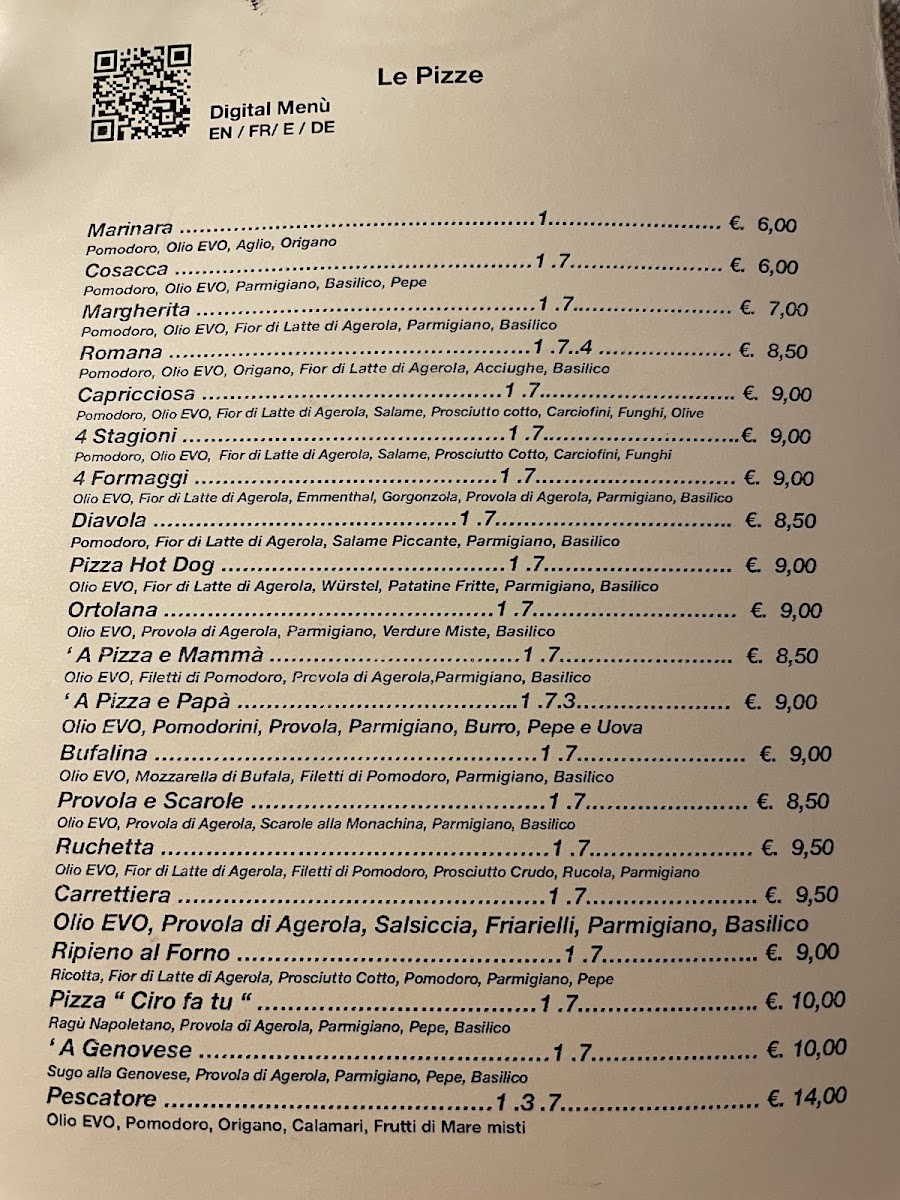 Antica Trattoria e Pizzeria da Donato Photo Menu 4