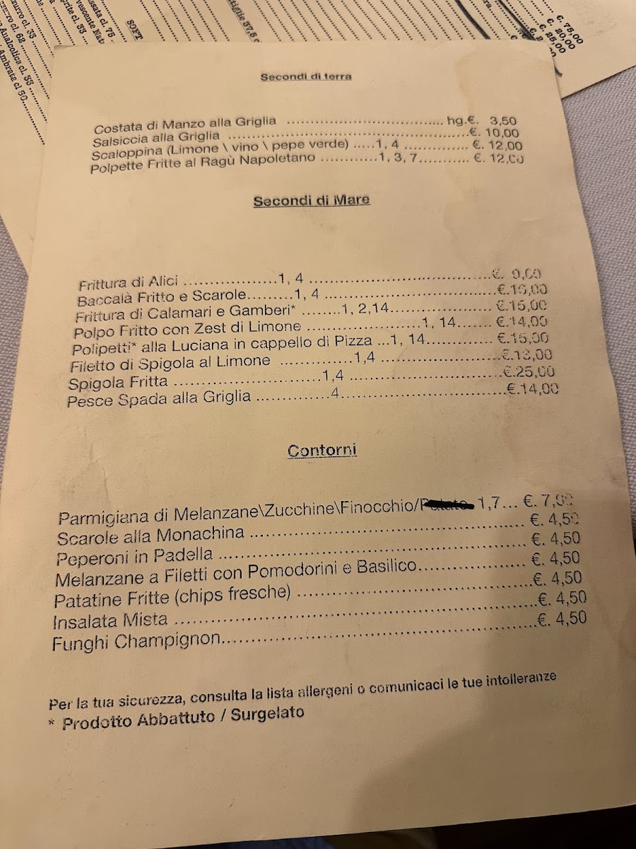 Antica Trattoria e Pizzeria da Donato Photo Menu 9