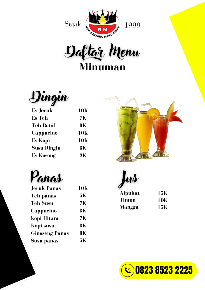 Sop Tunjang Rang Awak Photo Menu 1