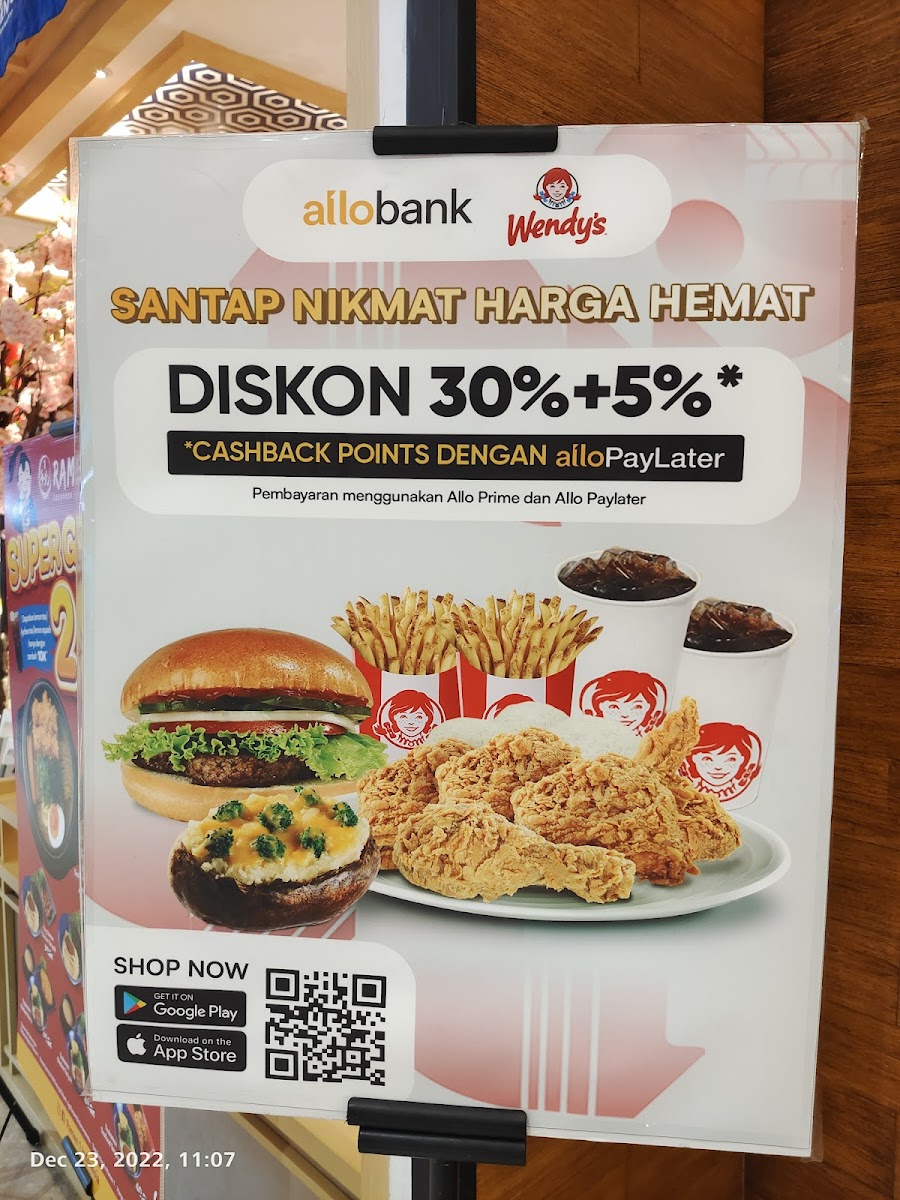 Wendy’s -TSM Cibubur lower ground Photo 3