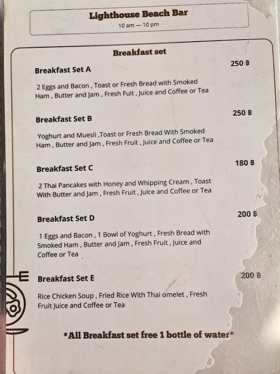 LightHouse Beach bar and kitchen Photo Menu 3