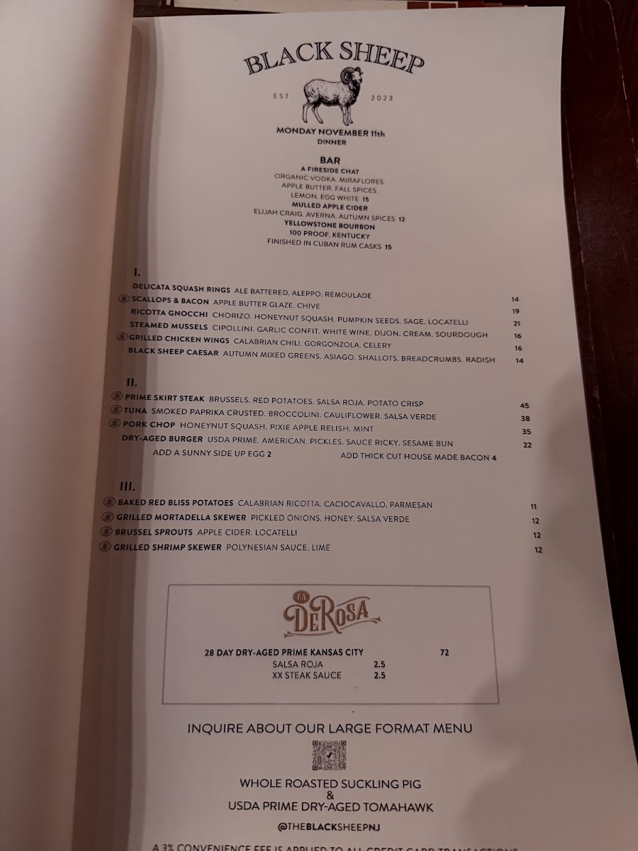 Black Sheep Bar and Provisions Photo Menu 10