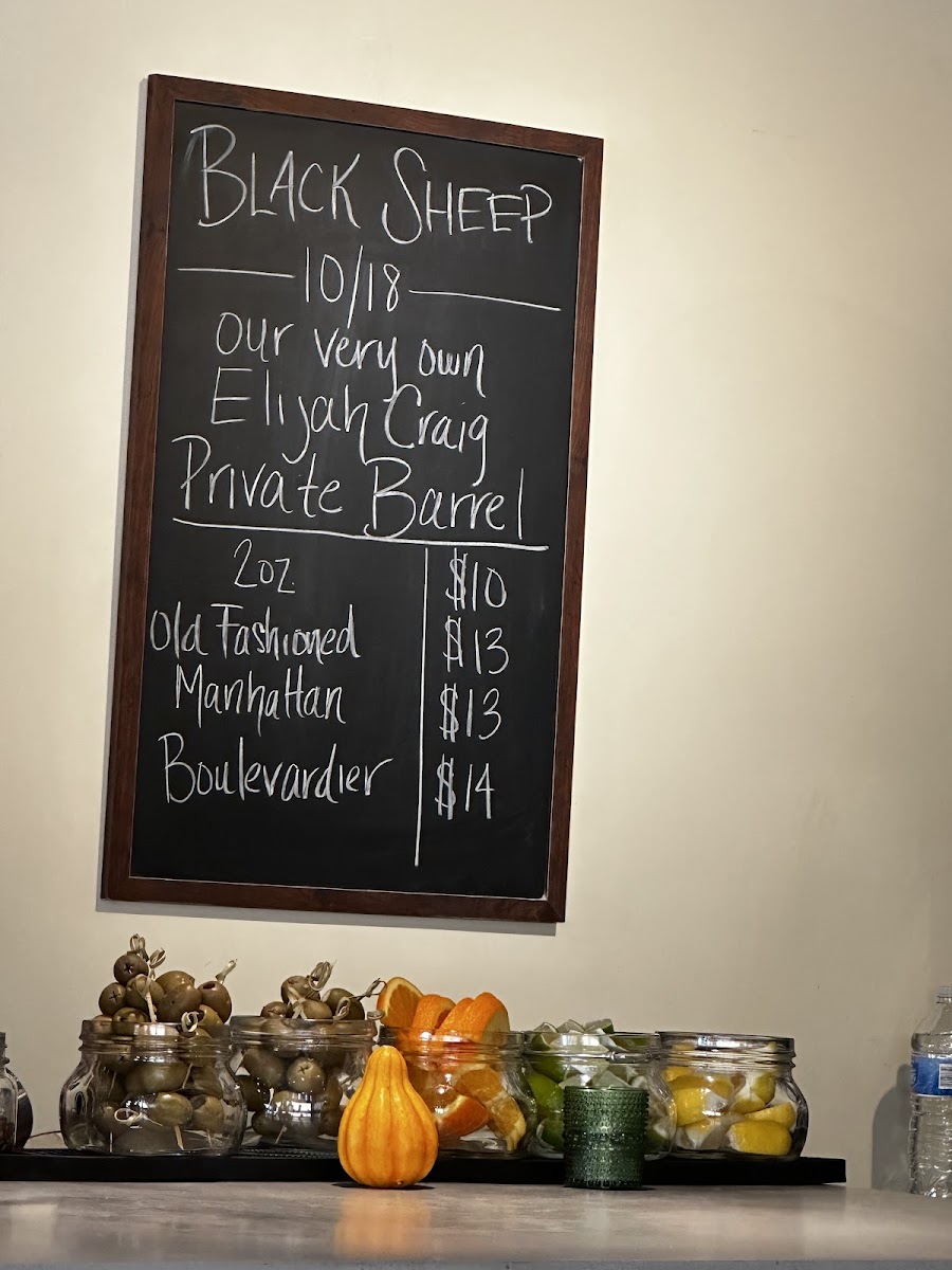 Black Sheep Bar and Provisions Photo Menu 5