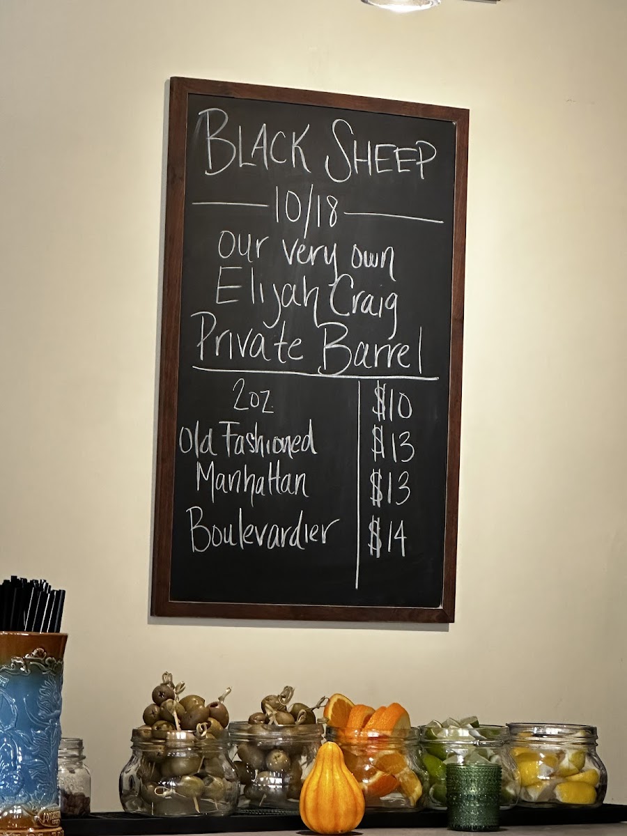 Black Sheep Bar and Provisions Photo Menu 6