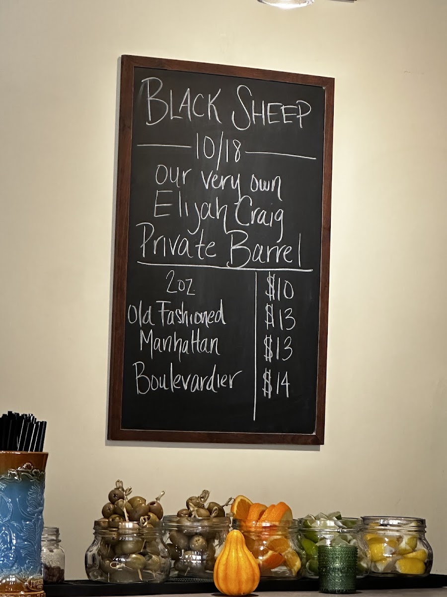 Black Sheep Bar and Provisions Photo Menu 8