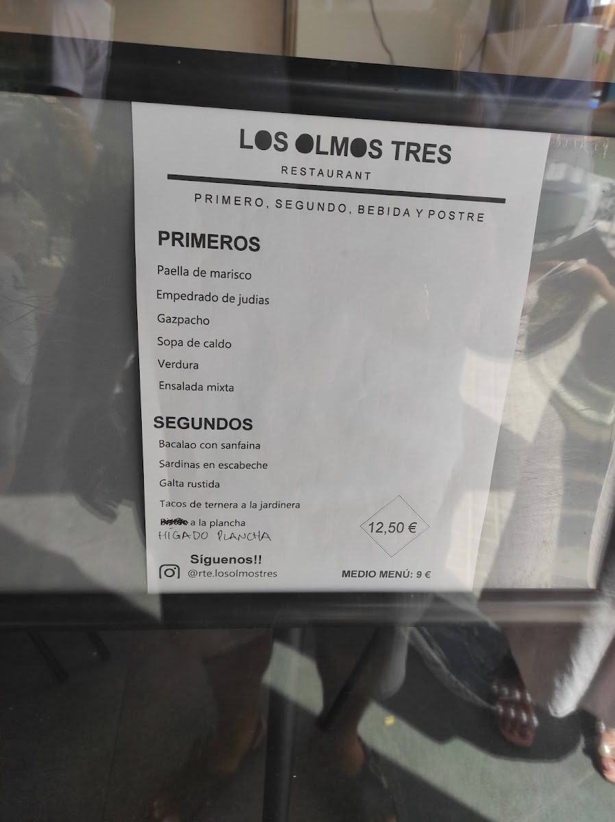 Restaurant los Olmos Tres Photo Menu 1