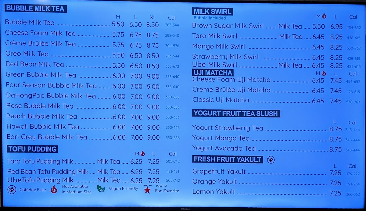 Moge Tee Aberdeen Photo Menu 2
