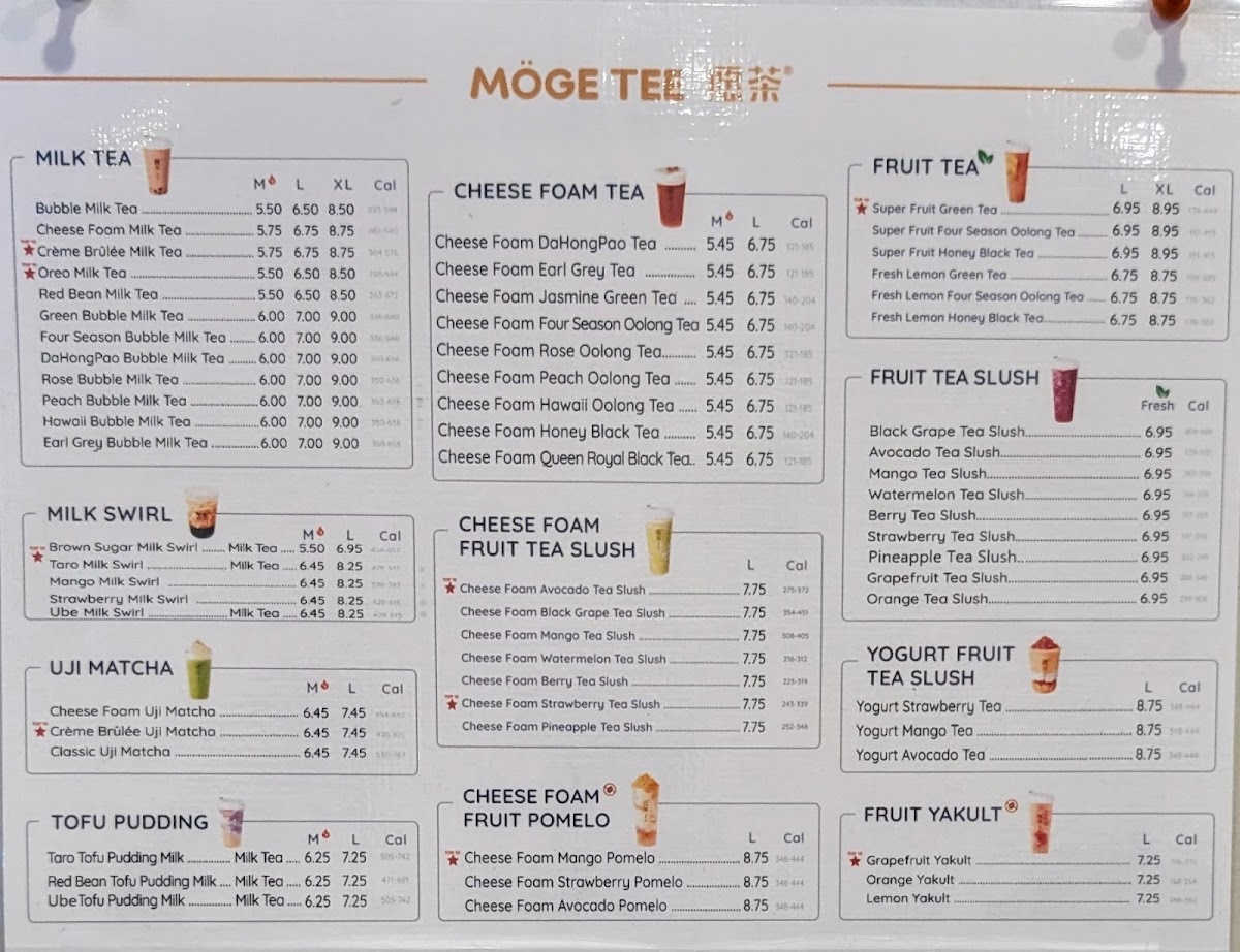 Moge Tee Aberdeen Photo Menu 3