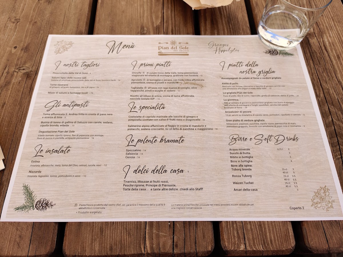 Ristorante Pian Del Sole Photo Menu 9