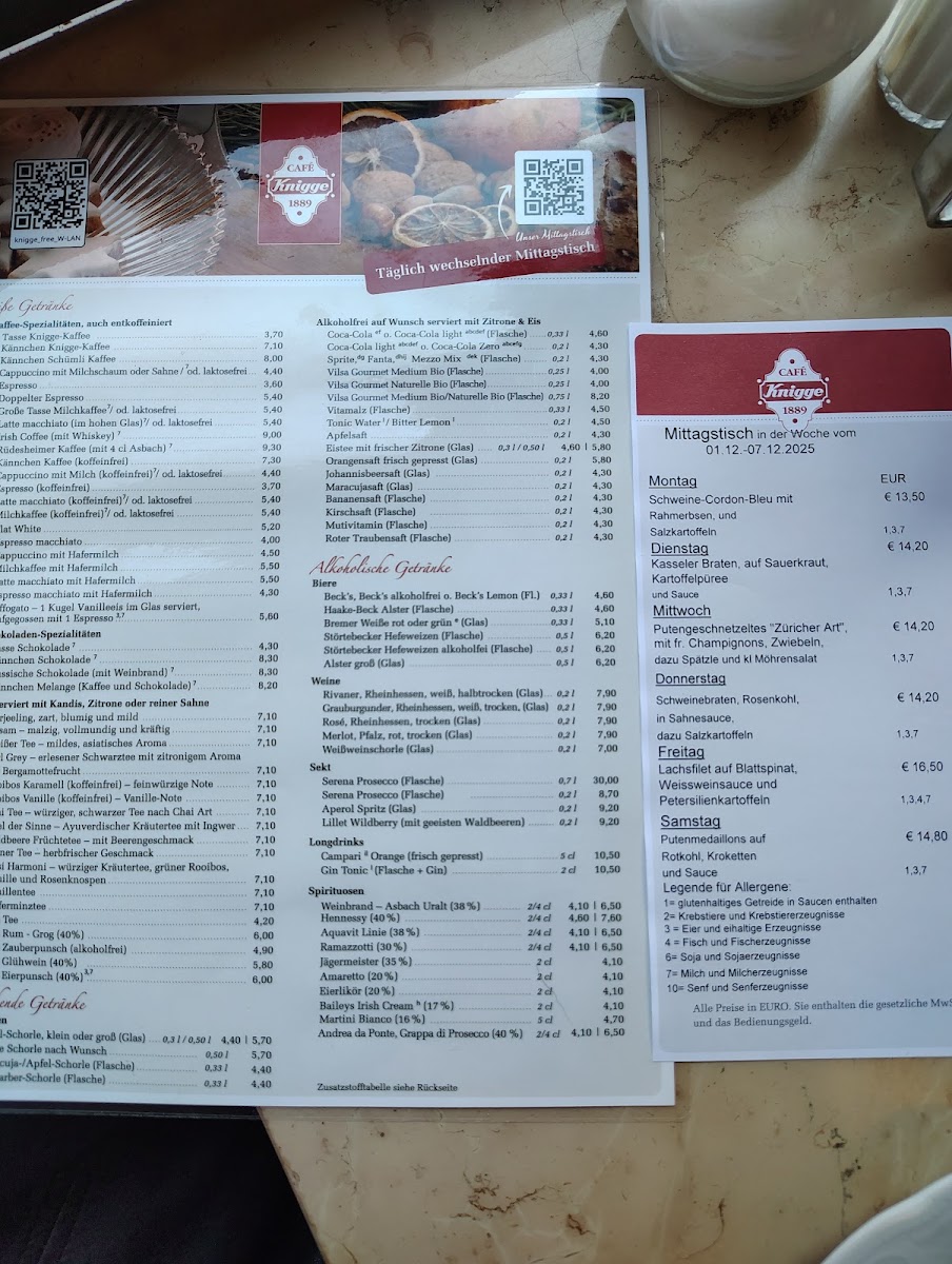 Café Knigge Photo Menu 10