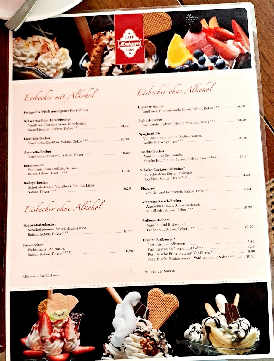 Café Knigge Photo Menu 5