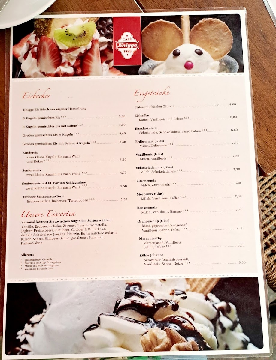 Café Knigge Photo Menu 6