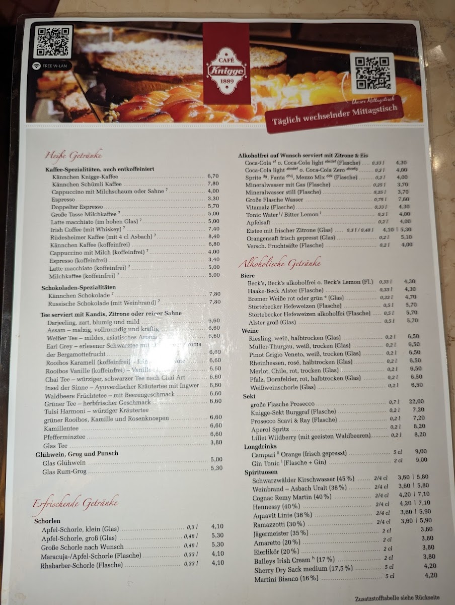 Café Knigge Photo Menu 8
