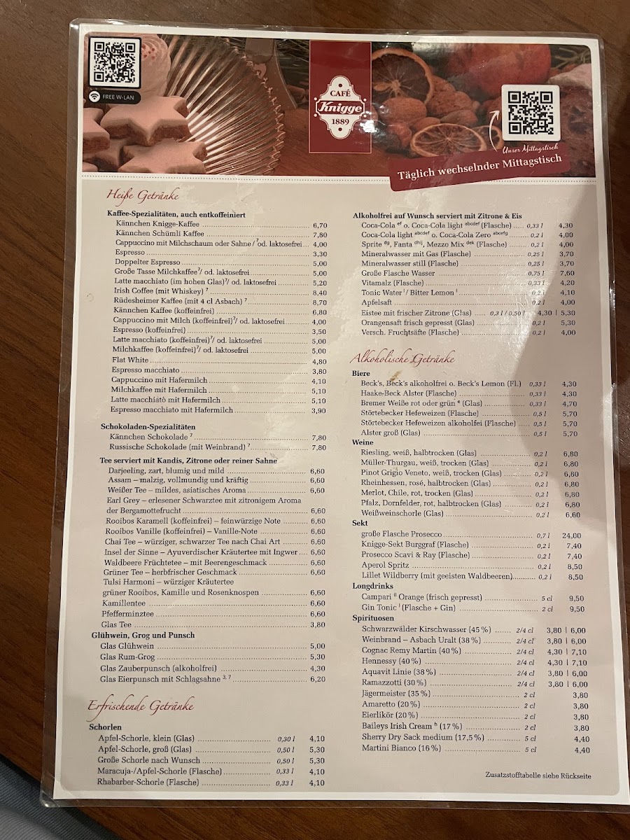 Café Knigge Photo Menu 9