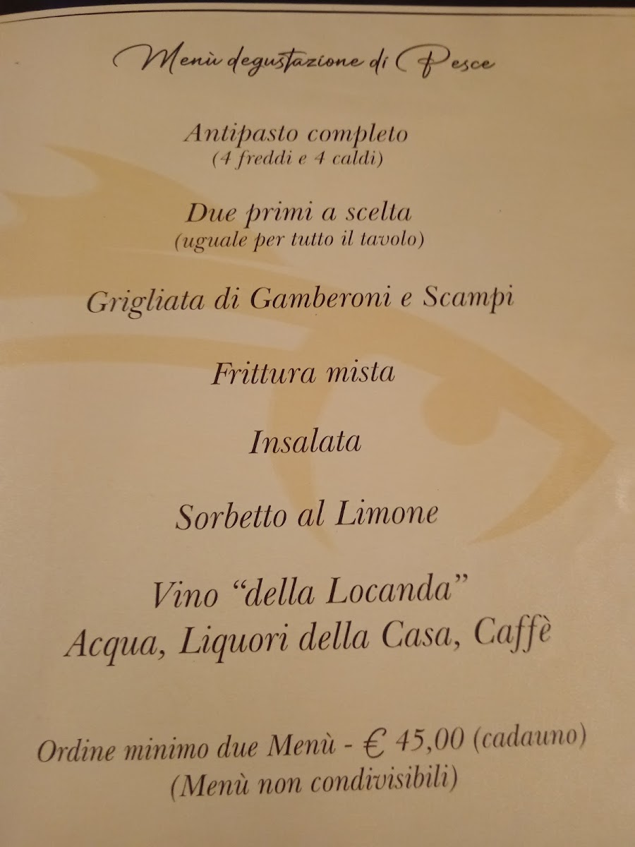 La Locanda Del Poggio Di Chillo Carmelo Photo Menu 1