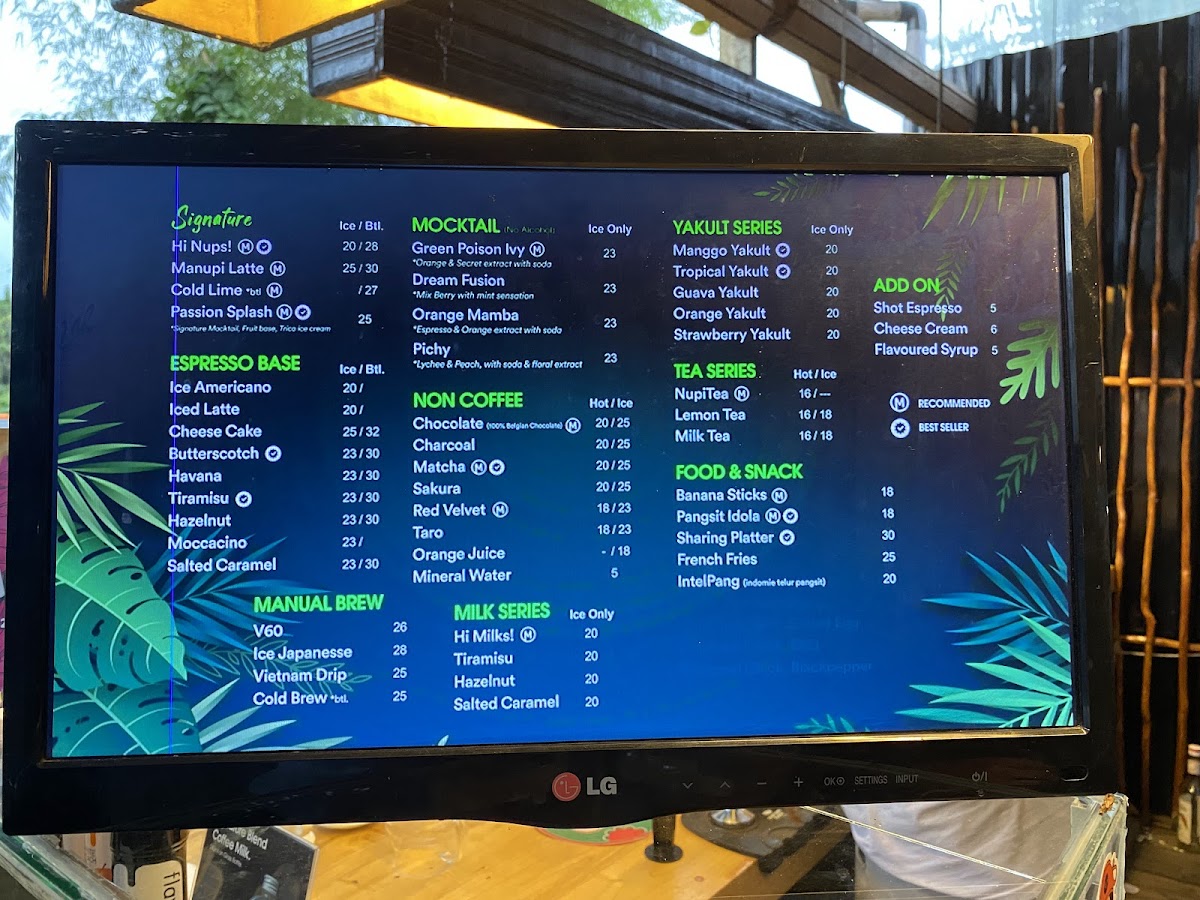 Rumah Kopi Manupi Photo Menu 8