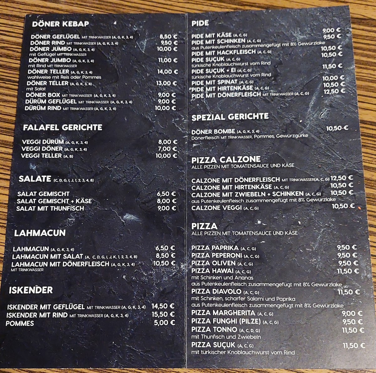 Izmir Kebap Photo Menu 1