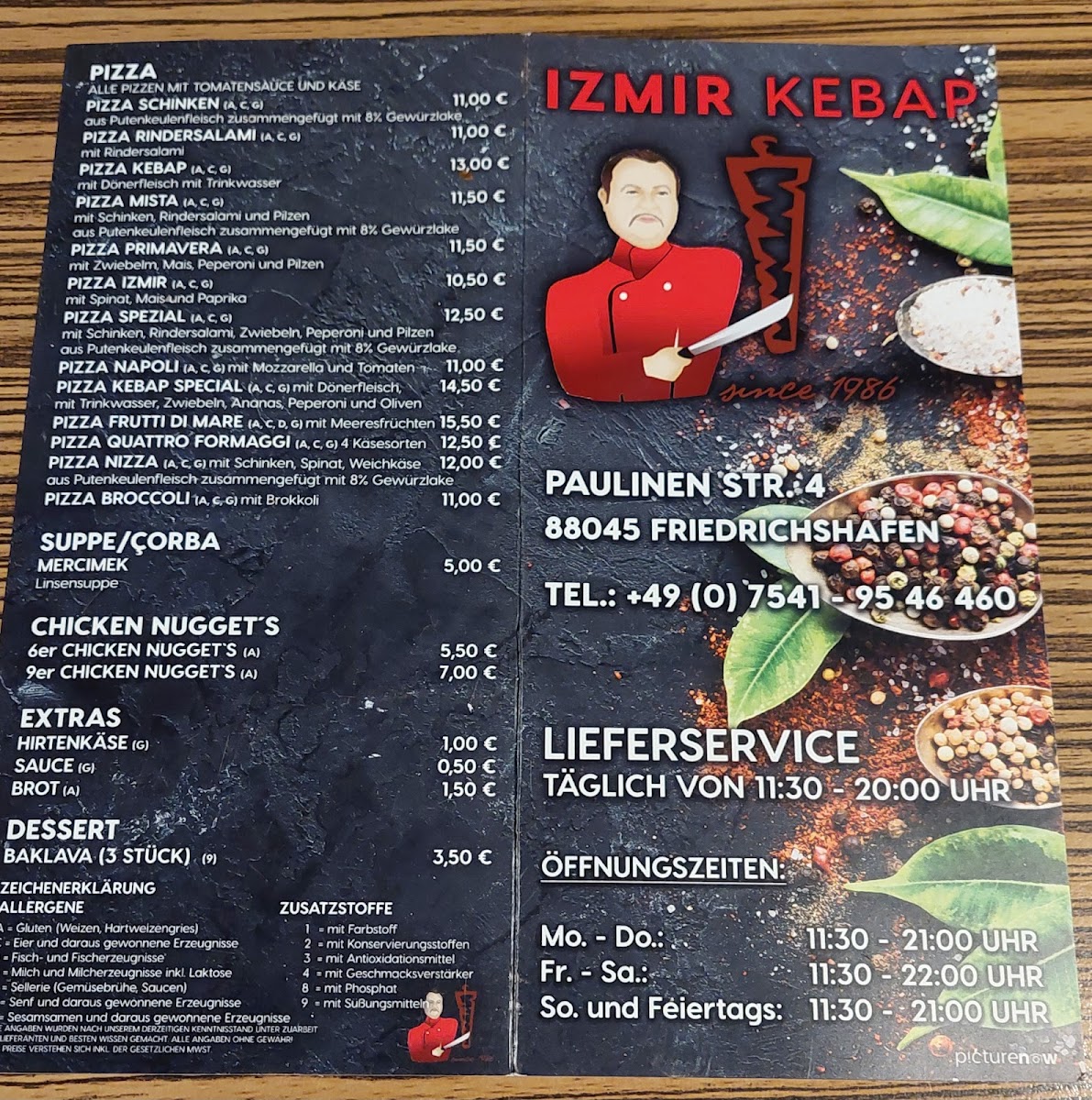 Izmir Kebap Photo Menu 2