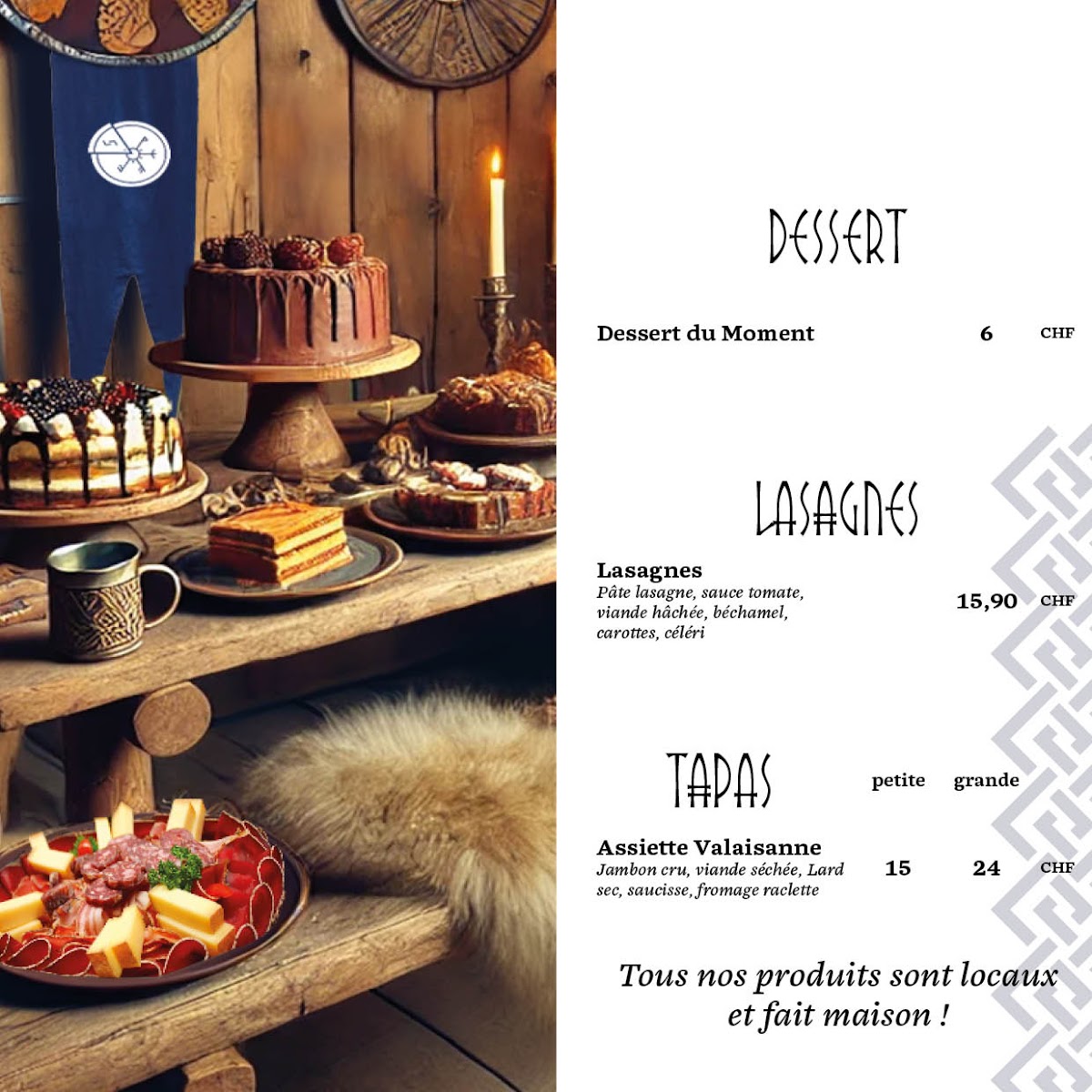 Valhalla Pizza Bar Photo Menu 2