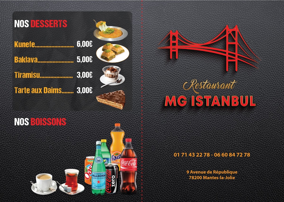 MG İSTANBUL MANTES Photo Menu 2