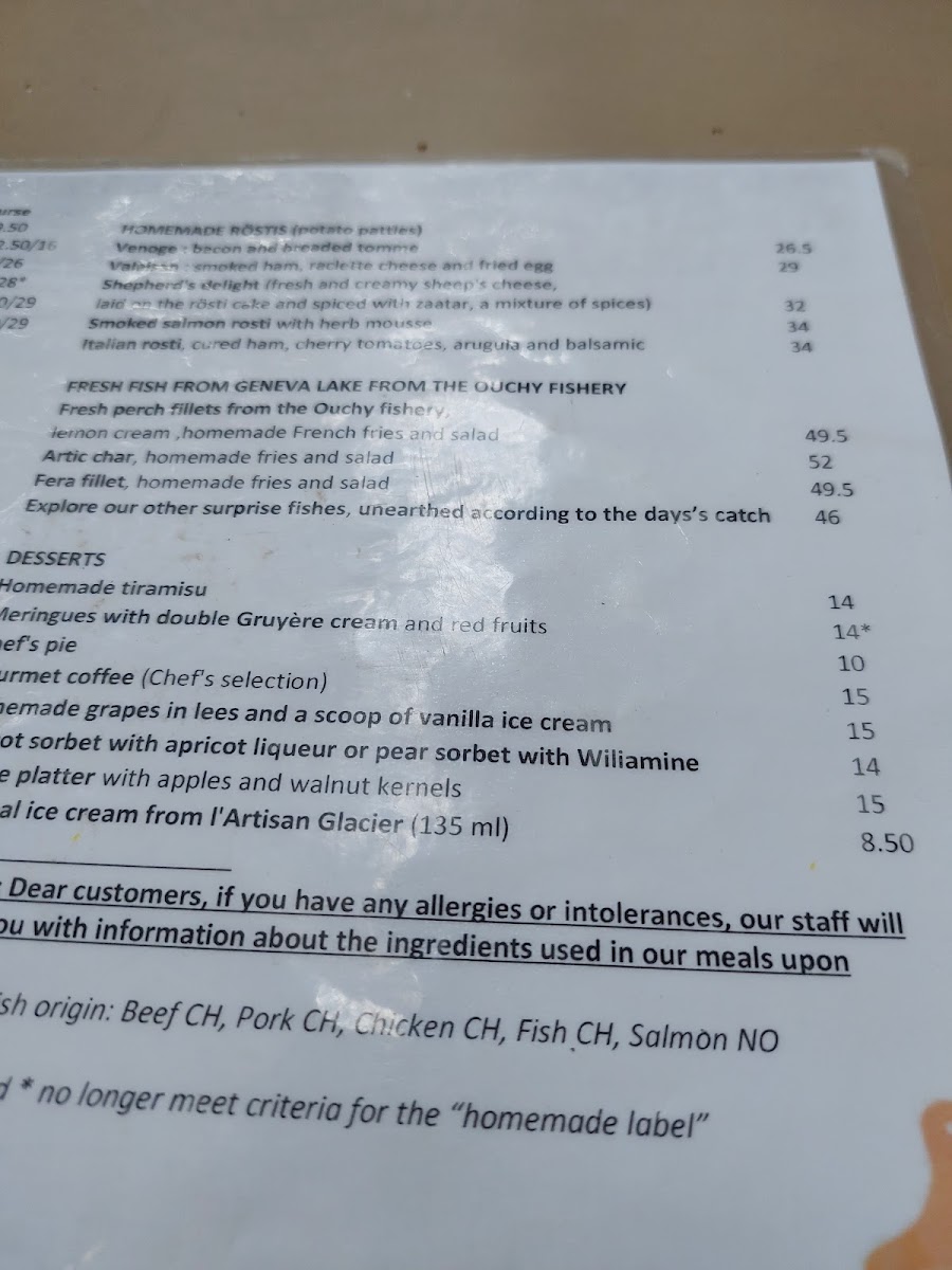 Vieil Ouchy Photo Menu 4