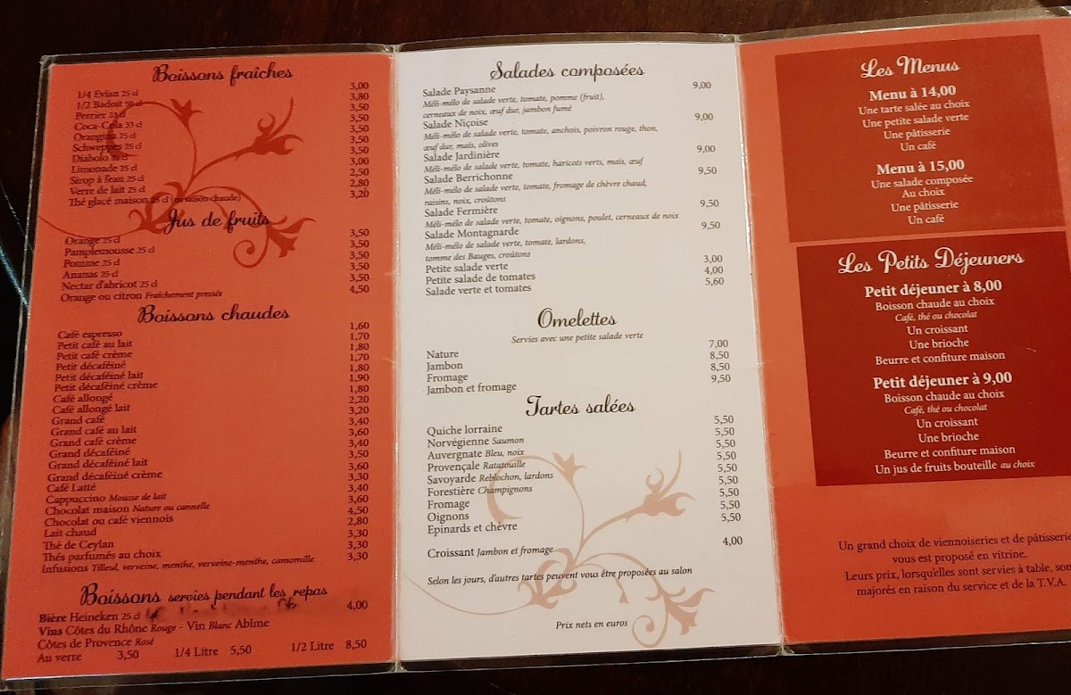 Le Péché Mignon Photo Menu 4