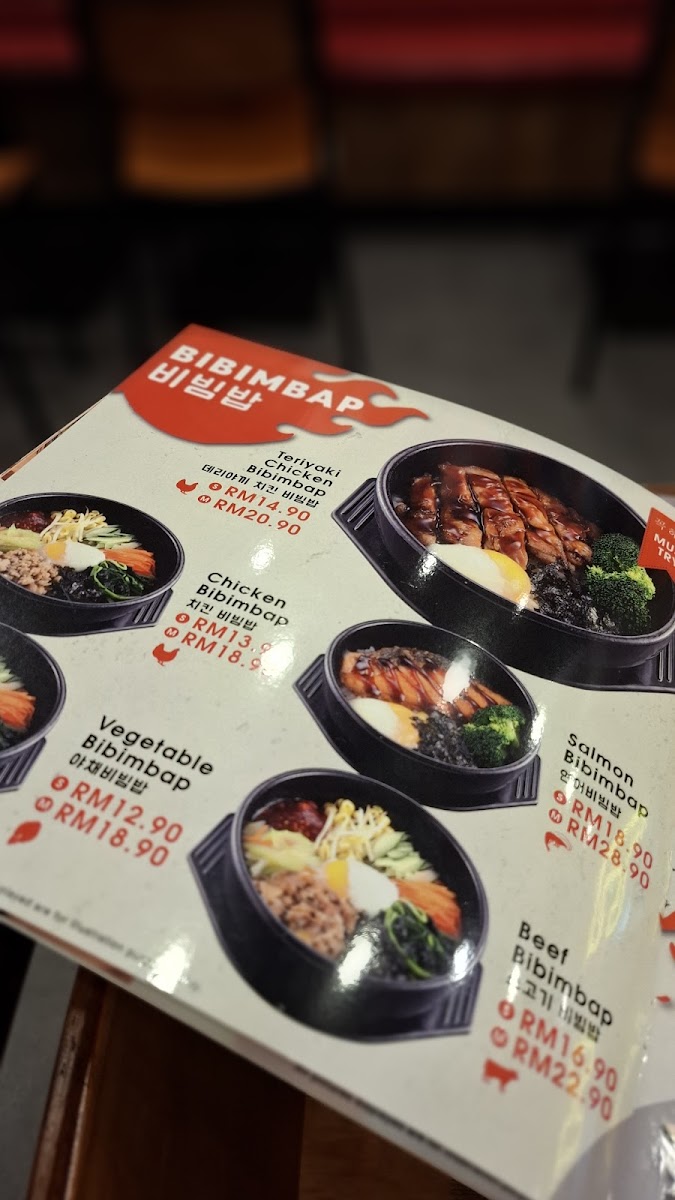 CHE GO Korean BBQ AEON Bandaraya Melaka Photo Menu 2