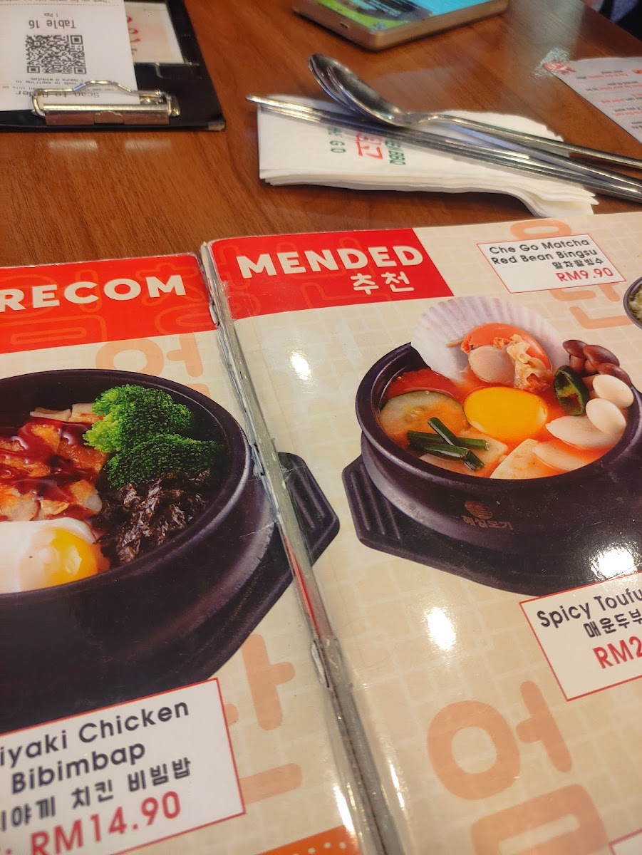 CHE GO Korean BBQ AEON Bandaraya Melaka Photo Menu 7