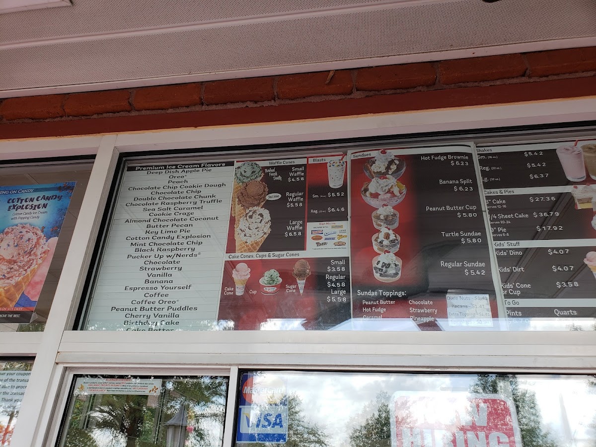 Bruster's Real Ice Cream Photo Menu 2