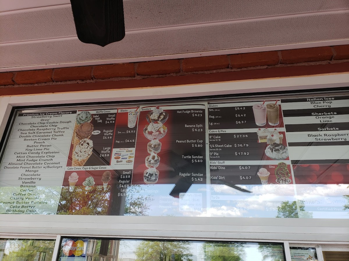 Bruster's Real Ice Cream Photo Menu 3