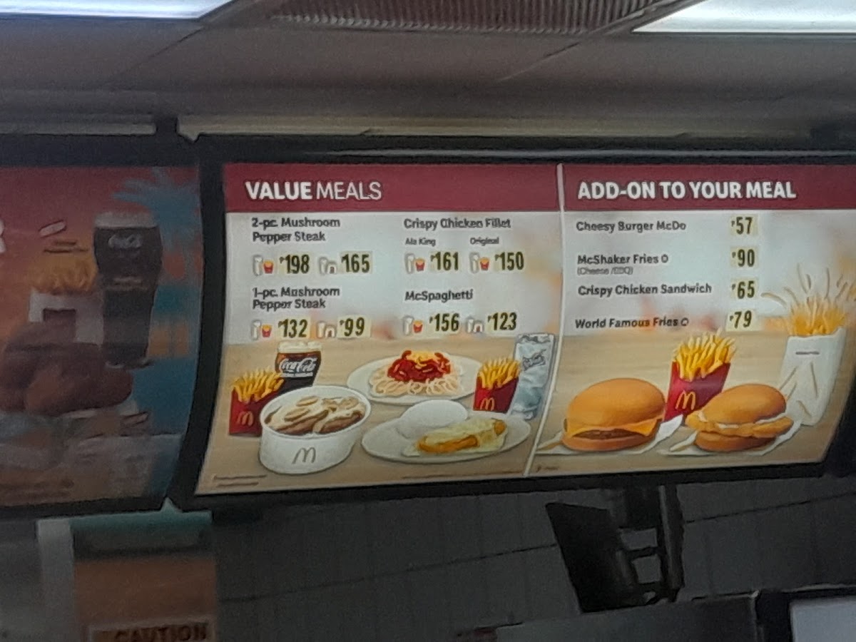 McDonald's Photo Menu 1