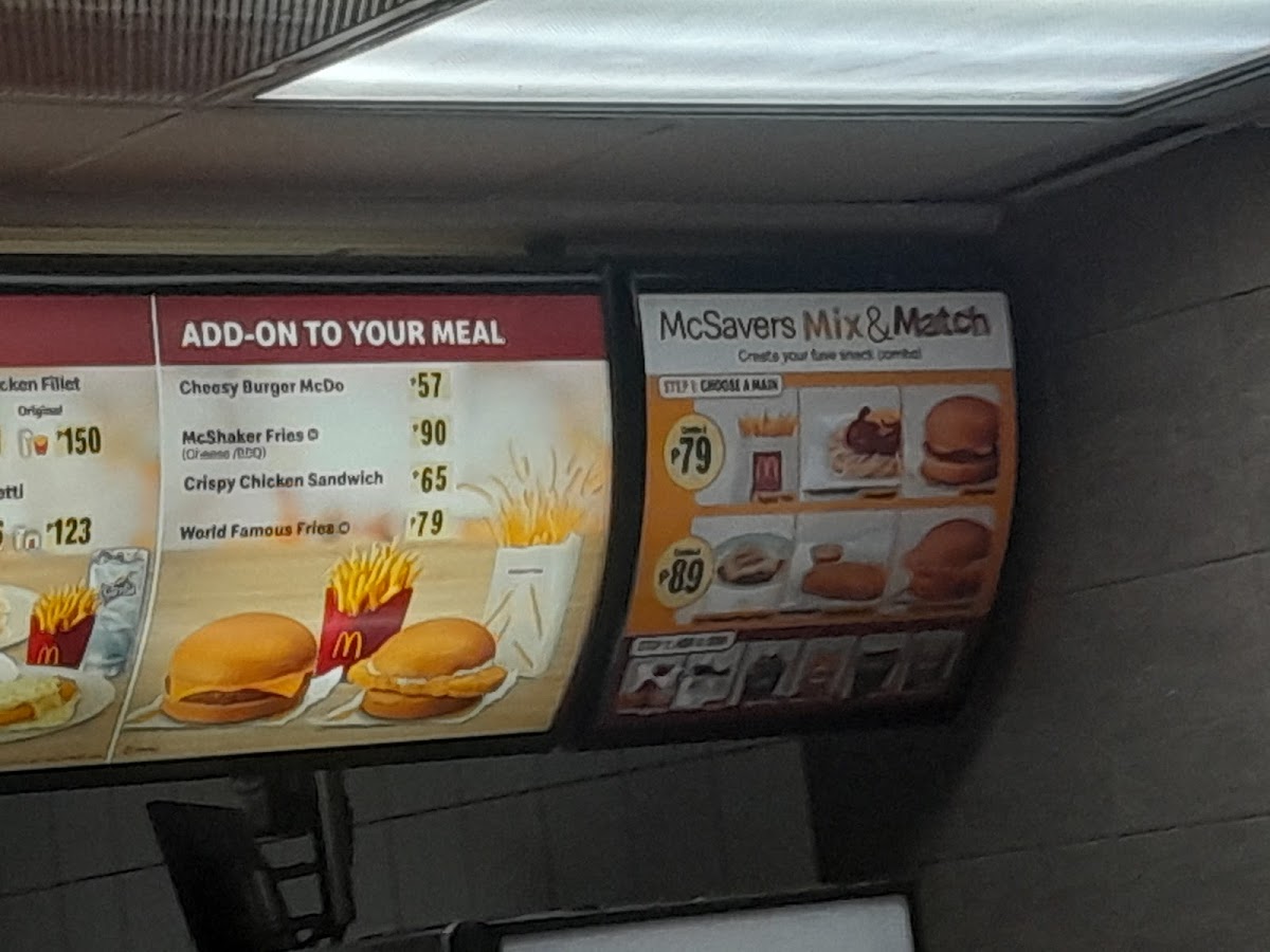McDonald's Photo Menu 5