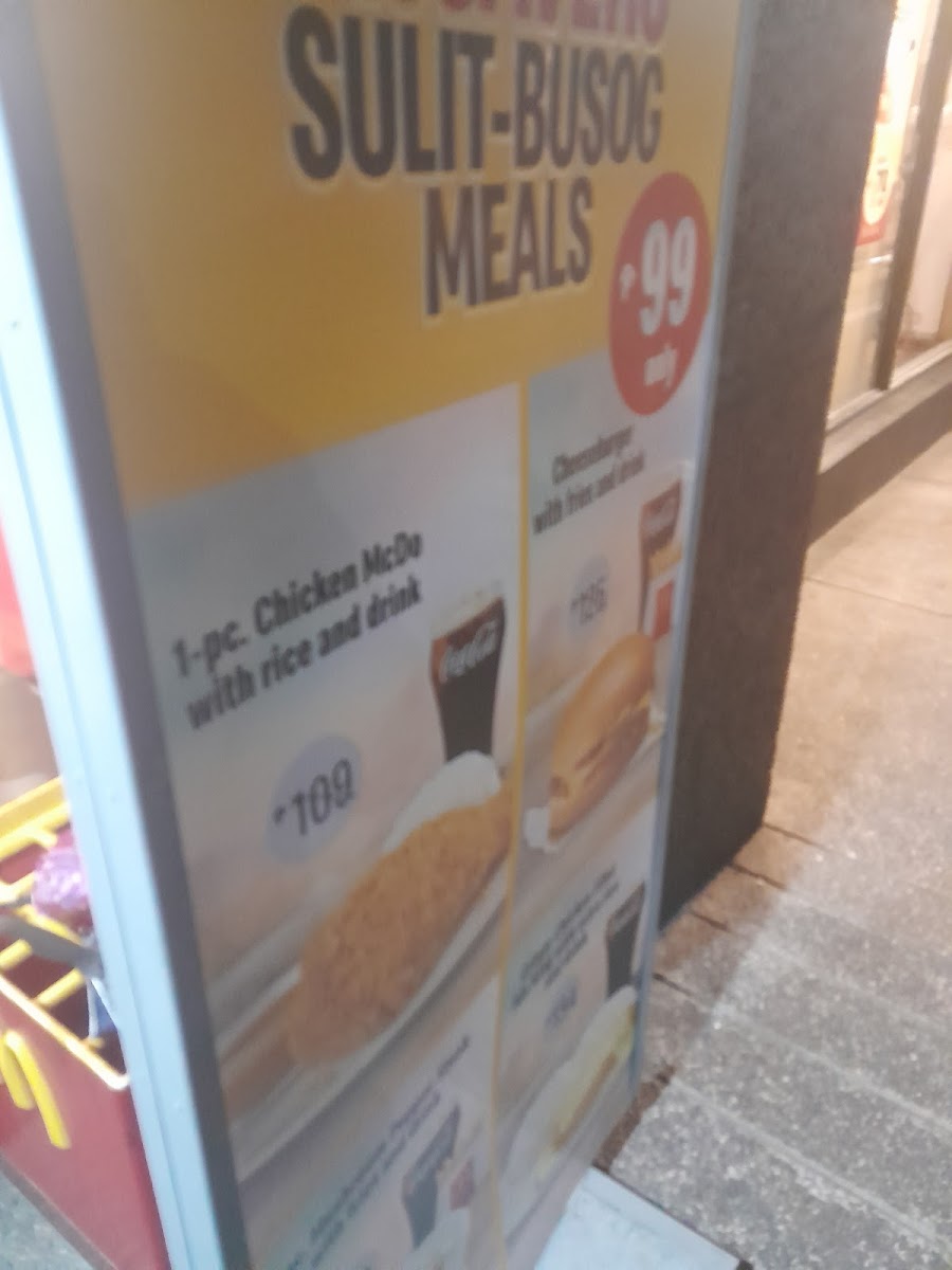 McDonald's Photo Menu 6