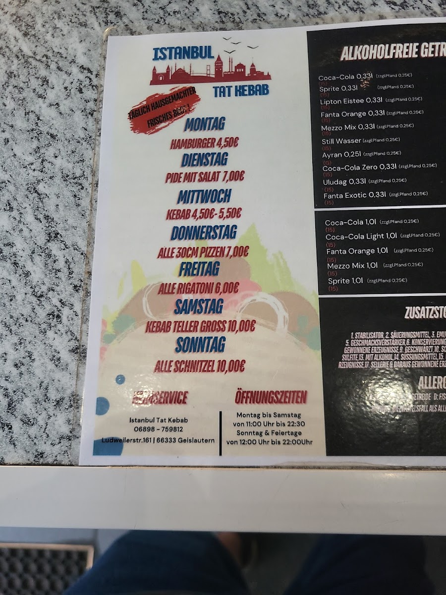 Istanbul Tat Kebab Photo Menu 4