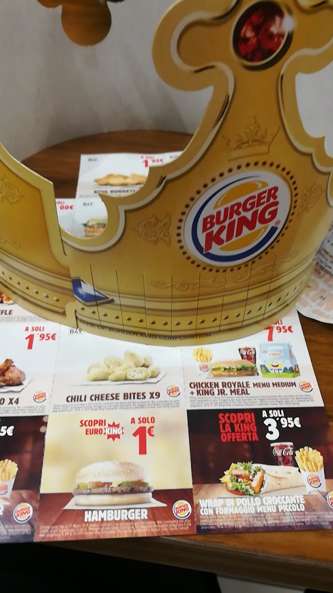 Burger King Photo Menu 2