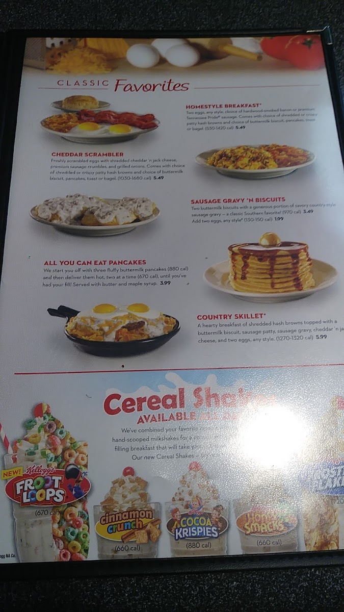 Steak 'n Shake Photo Menu 10