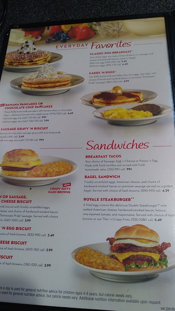 Steak 'n Shake Photo Menu 5