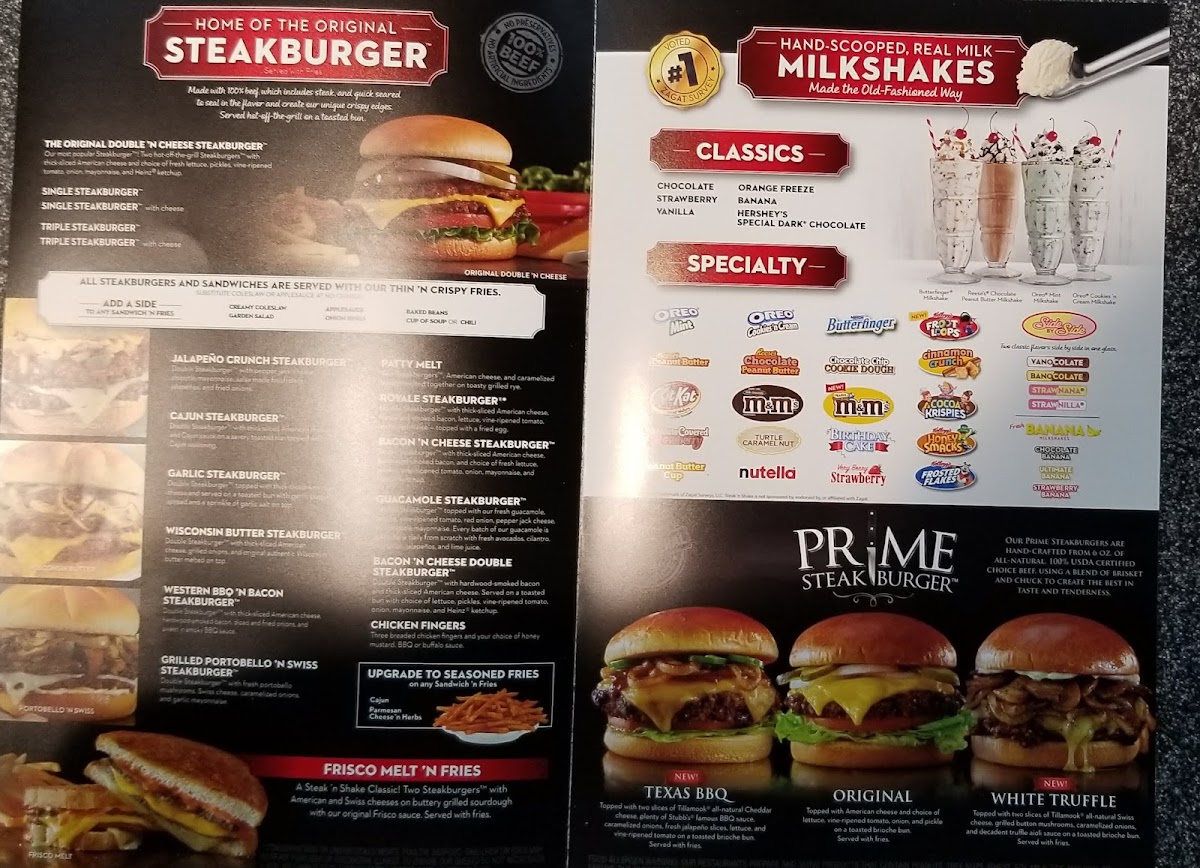 Steak 'n Shake Photo Menu 7