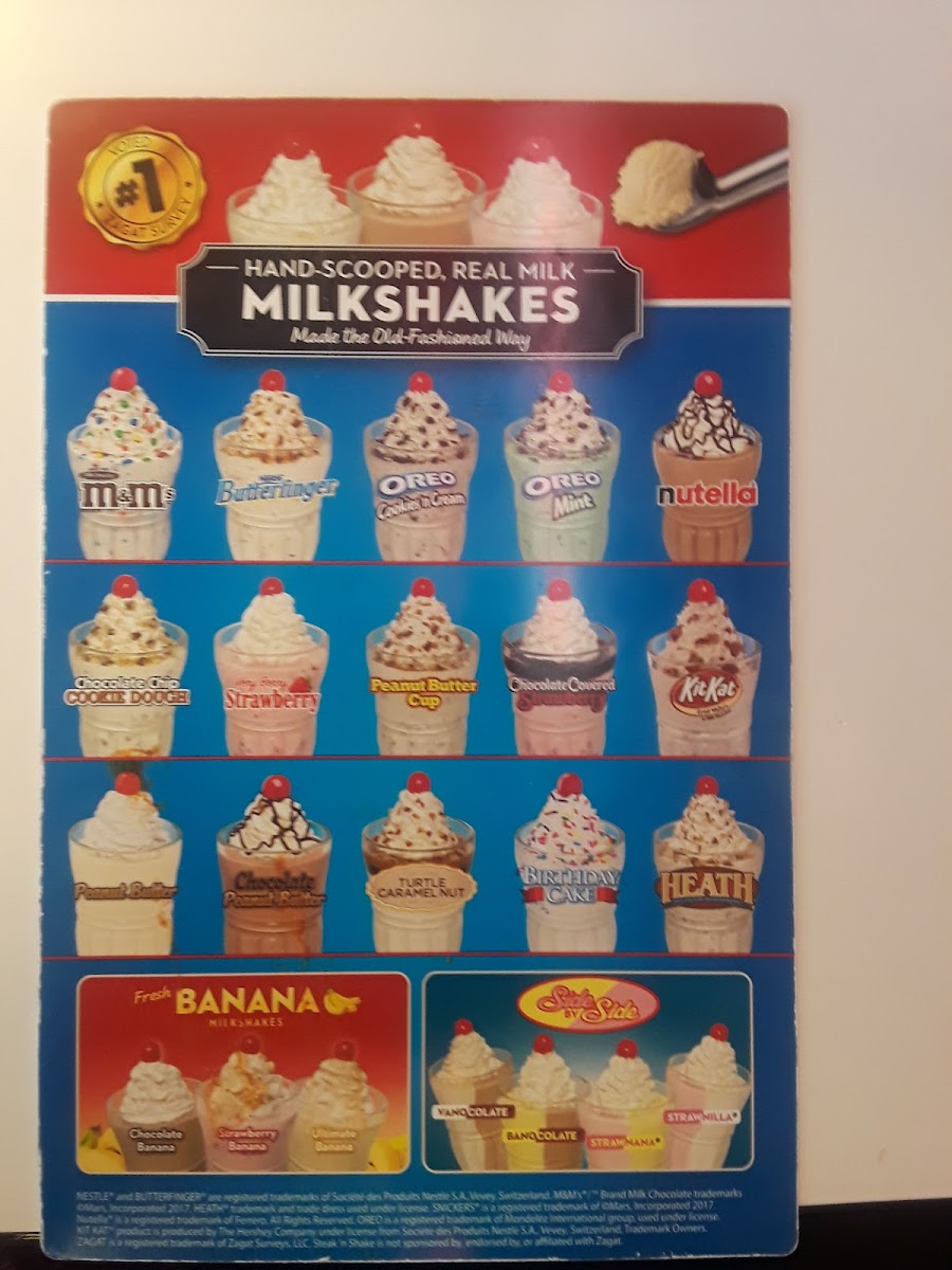Steak 'n Shake Photo Menu 8