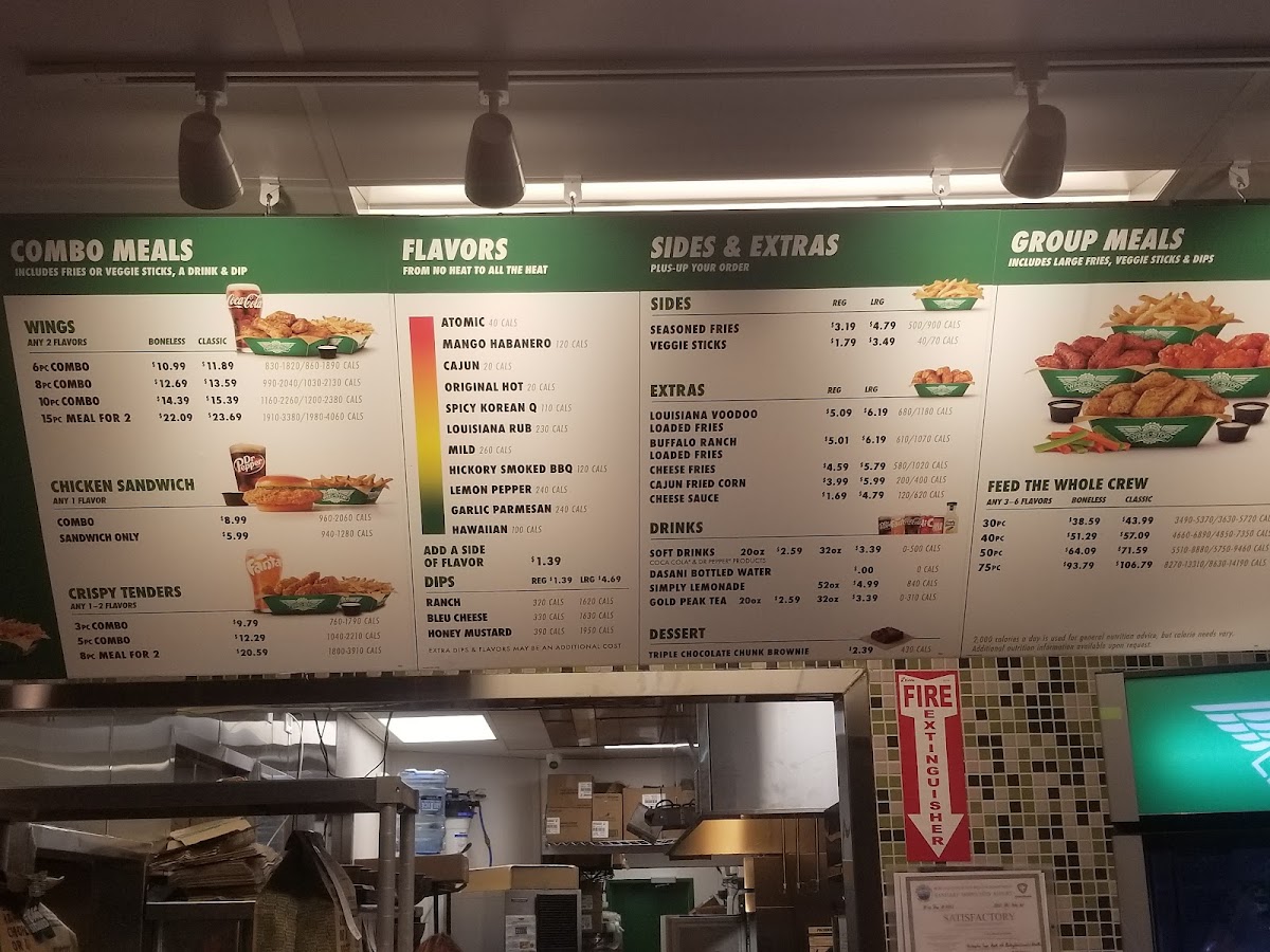 Wingstop Photo Menu 1