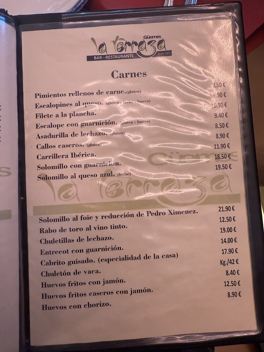 Bar-restaurante La Terraza Photo Menu 9