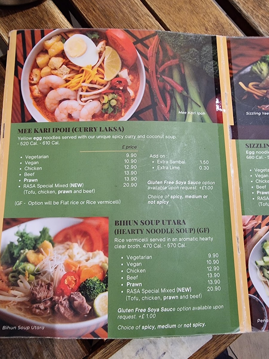 Rasa Photo Menu 3