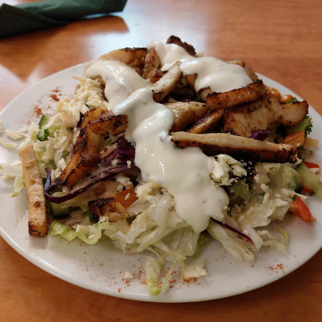 Poulet Salat Hähnchen