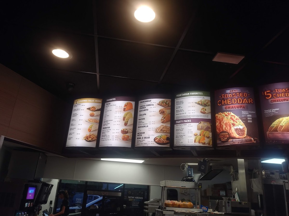 Taco Bell Photo Menu 2
