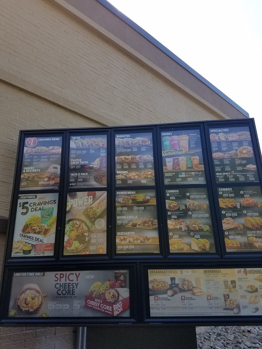 Taco Bell Photo Menu 3