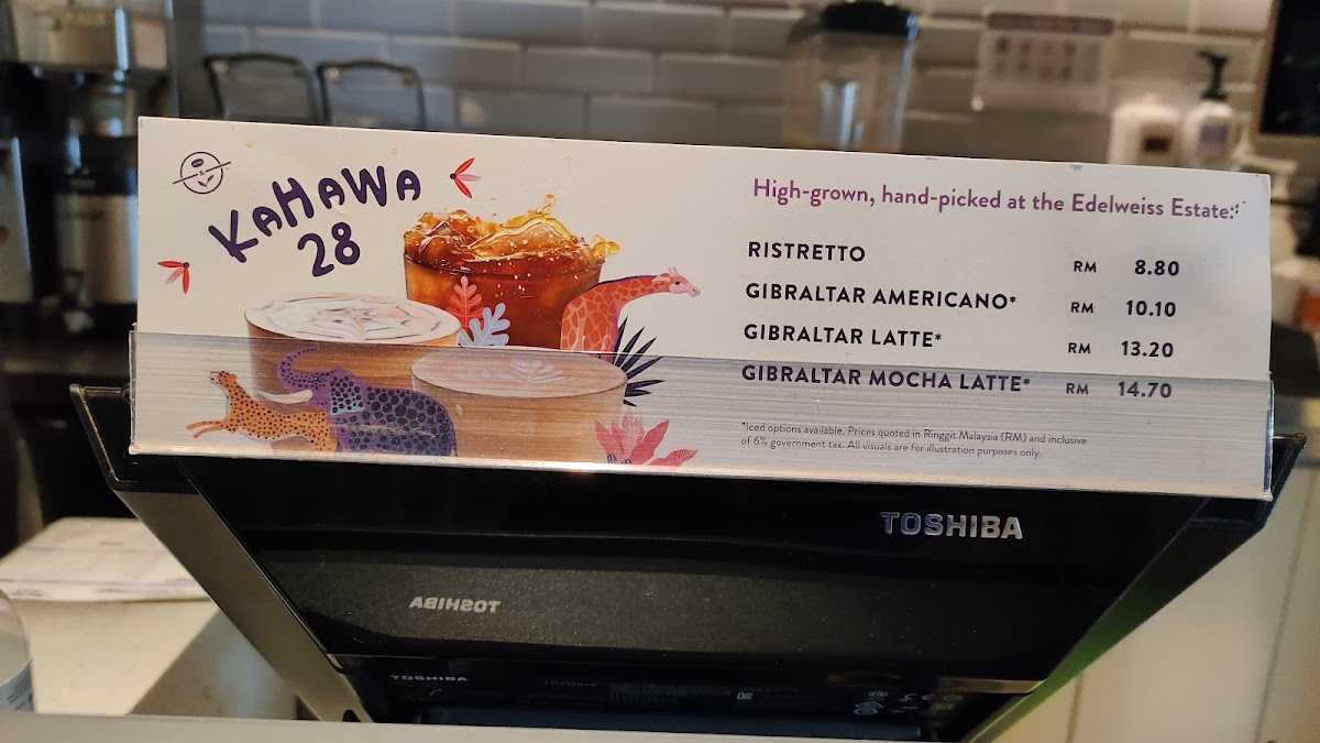 The Coffee Bean & Tea Leaf Photo Menu 2