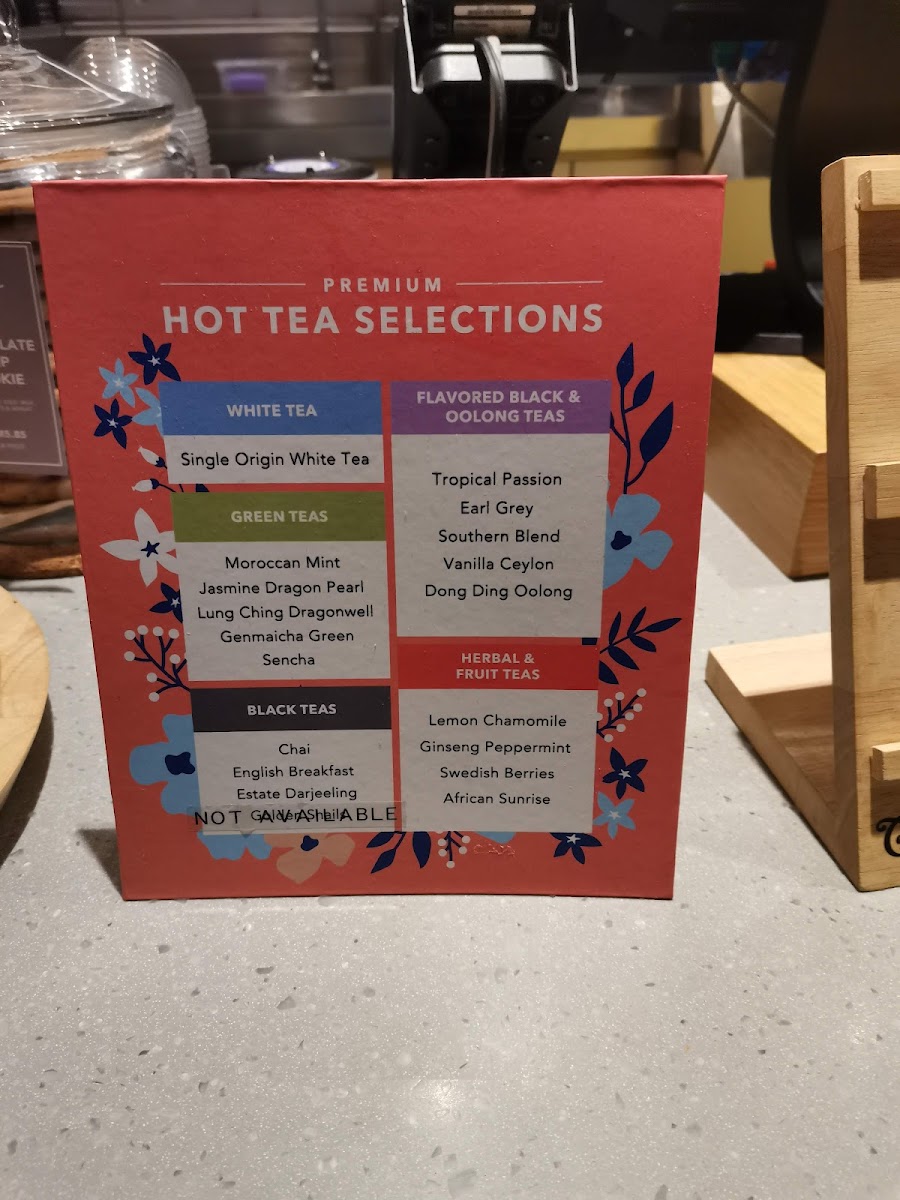 The Coffee Bean & Tea Leaf Photo Menu 3