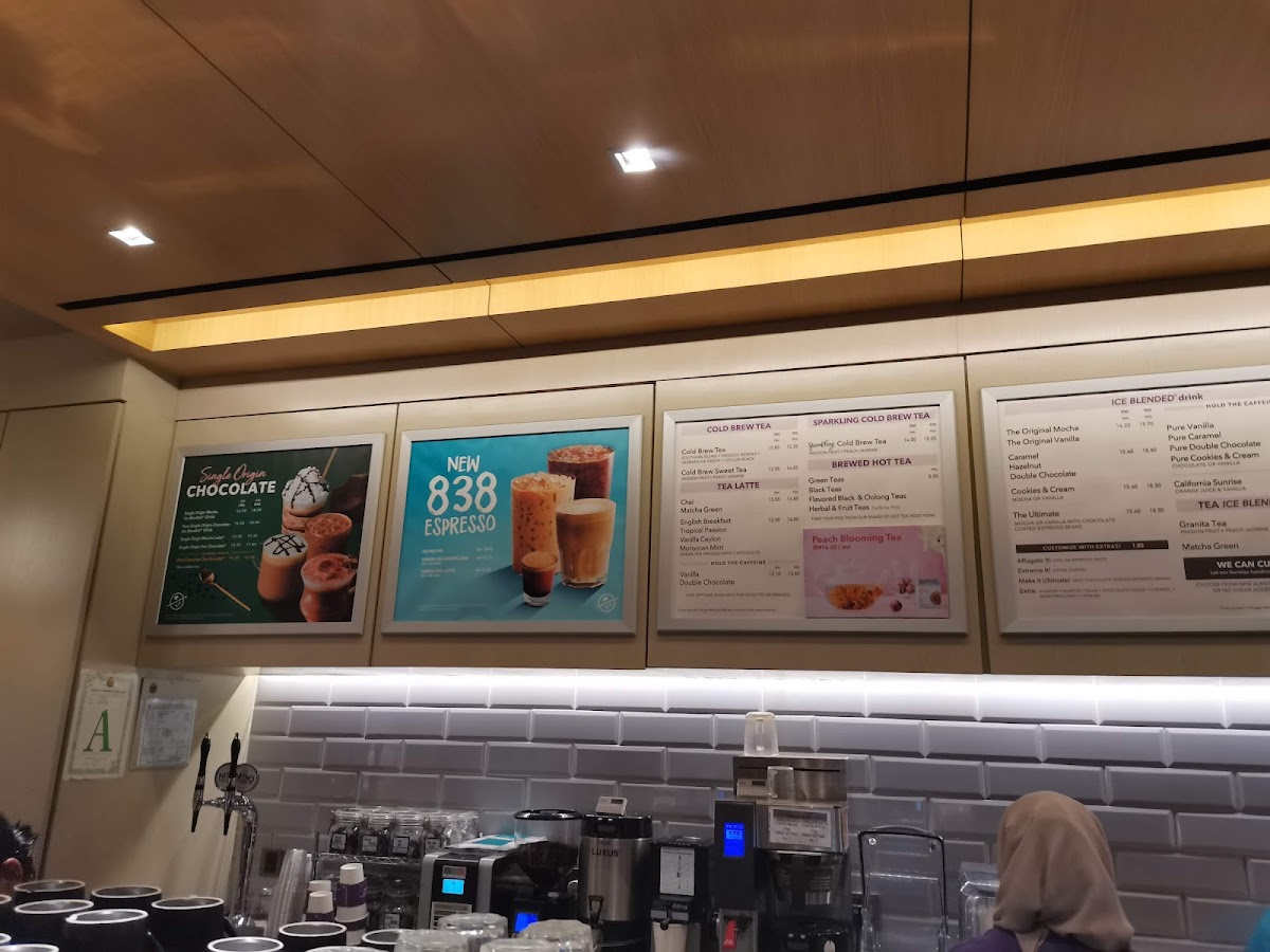 The Coffee Bean & Tea Leaf Photo Menu 5