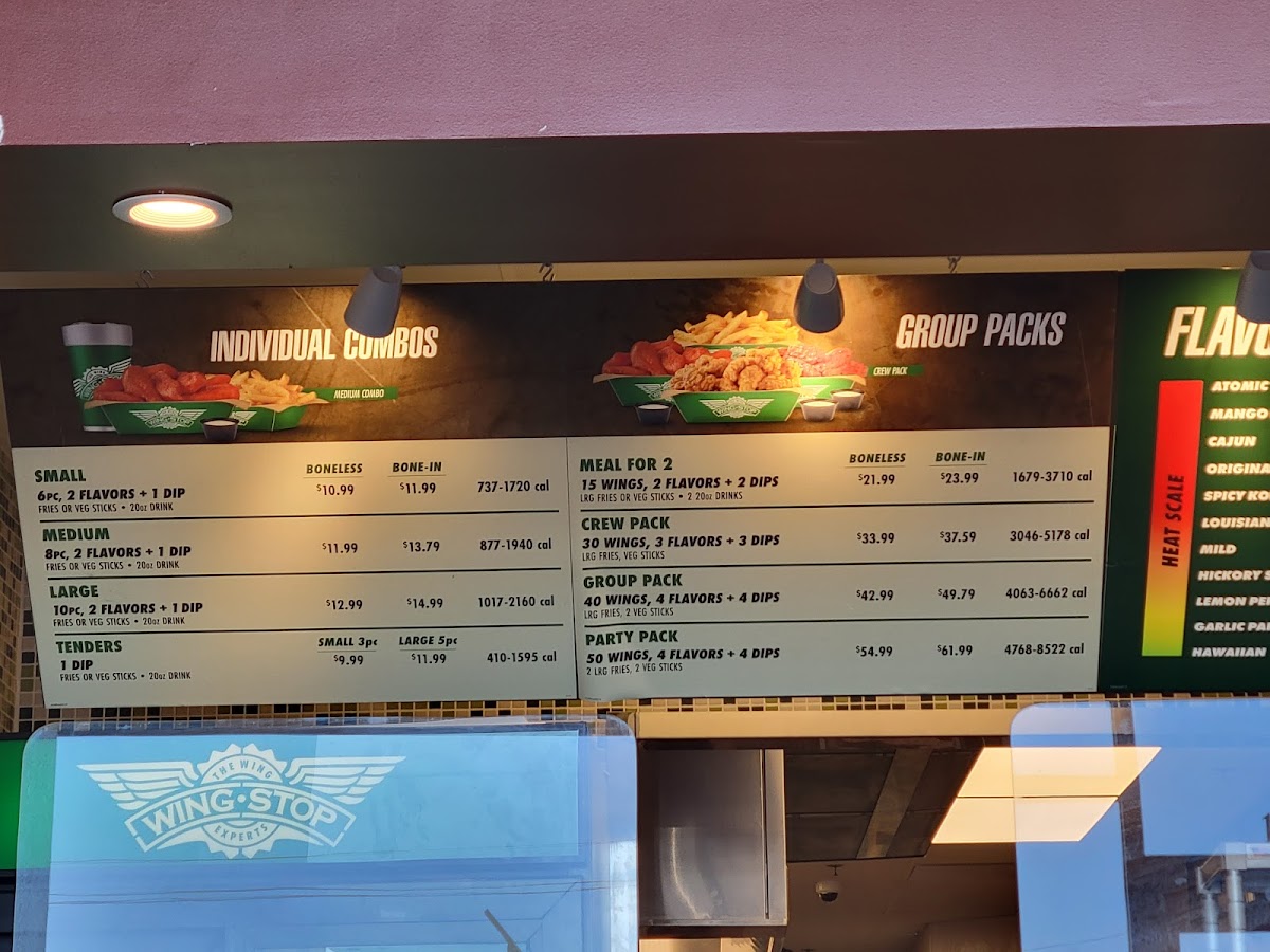 Wingstop Photo Menu 2