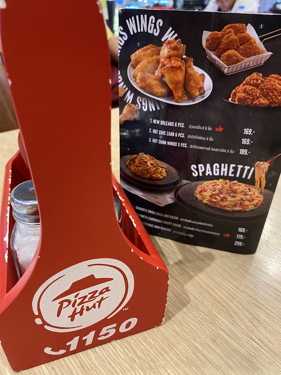 Pizza Hut Photo Menu 1